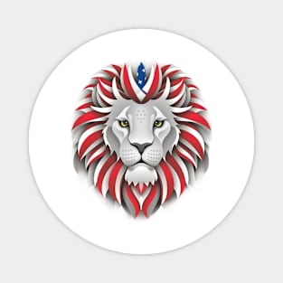 American lion Magnet